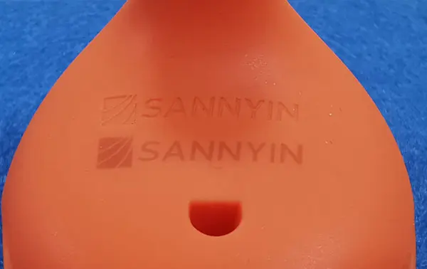 LASER Engraved LOGO on Silicone Rubber Products