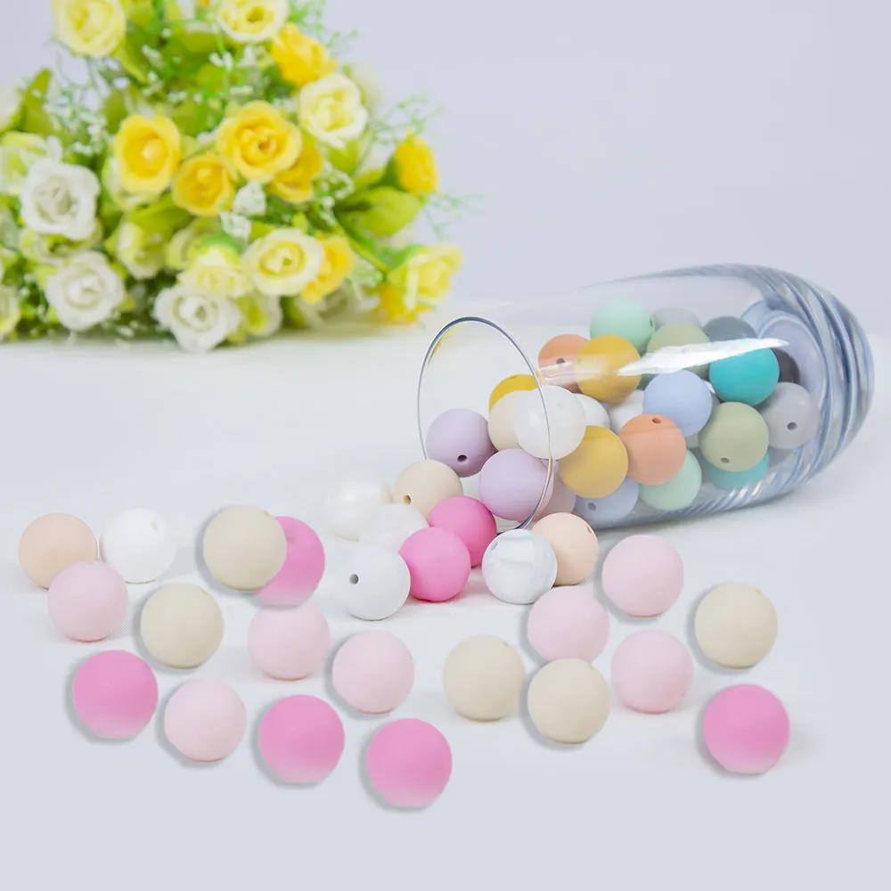 round silicone beads